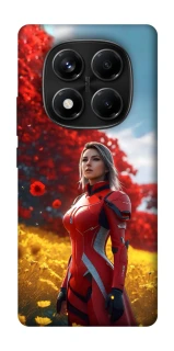 Чехол на Xiaomi Redmi Note 14 Pro 4G Cyber space girl ver.5 фото 1 из 1