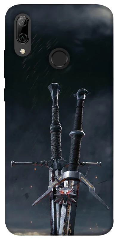 Чехол на Huawei P Smart (2019) Мечи Ведьмака фото 1 из 1