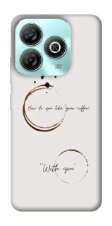 Чохол на ZTE Blade A75 4G Coffee with you фото 1 з 1