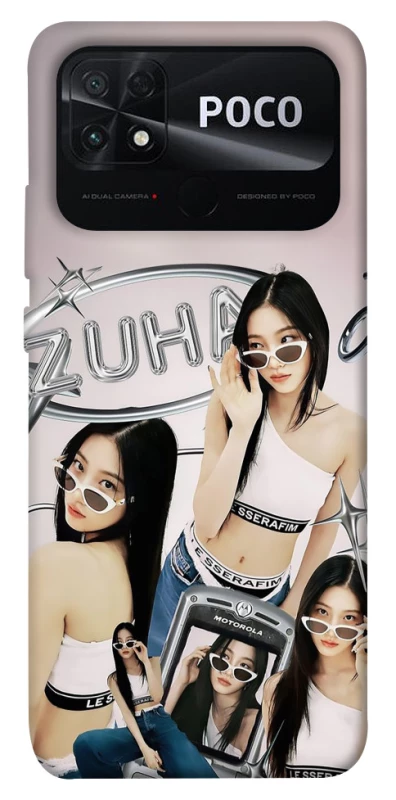Чехол на Xiaomi Poco C40 Kazuha v2 - LE SSERAFIM фото 1 из 1