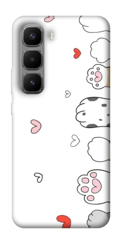 Чехол на Infinix Hot 60 Pro+ Paws фото 1 из 1