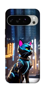 Чехол на Google Pixel 10 Pro Cyber cat фото 1 из 1