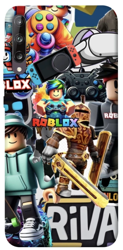 Чохол на Huawei P40 Lite E Roblox collage ver.1 фото 1 з 1