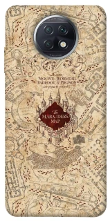 Чохол на Xiaomi Redmi Note 9 5G / Note 9T Harry Potter Marauder's Map фото 1 з 1