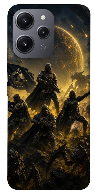 Чохол на Xiaomi Redmi 12 HELLDIVERS ver.2 фото 1 з 1
