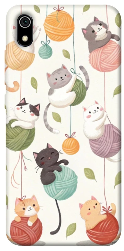 Чохол на Xiaomi Redmi 7A Funny Kittens фото 1 з 1