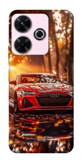 Чехол на Xiaomi Redmi 13 4G Audi at sunset фото 1 из 1