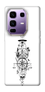 Чехол на Infinix Note 50 Pro+ Tattoo ver.7 фото 1 из 1