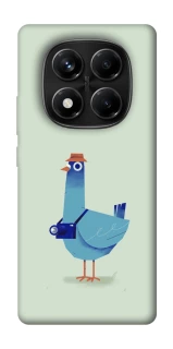 Чехол на Xiaomi Redmi Note 14 Pro 4G Голуб-детектив фото 1 из 1