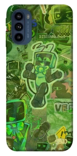 Чохол на Motorola Moto G41 Dandysworld tv green theme фото 1 з 1