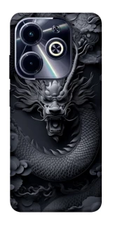 Чехол на Infinix Hot 40i black dragon фото 1 из 1