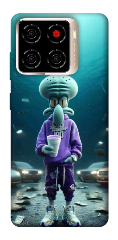 Чохол на ZTE Blade A56 Сквідвард фото 1 з 1