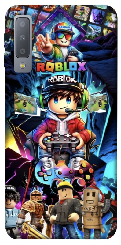 Чохол на Samsung A750 Galaxy A7 (2018) Roblox collage ver.4 фото 1 з 1