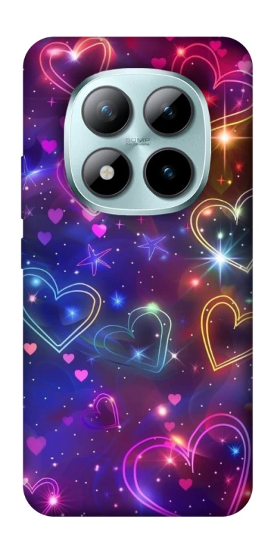Чохол на Xiaomi Redmi Note 15 Pro+ 5G Drawn hearts фото 1 з 1