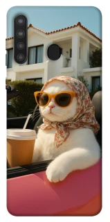 Чохол на Samsung Galaxy A21 Stylish Cat Cruise фото 1 з 1