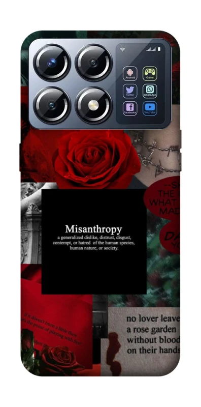 Чохол на Xiaomi POCO X8 Pro Misanthropy фото 1 з 1