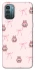 Чохол на Nokia G21 Pink bows and Labubus фото 1 з 1
