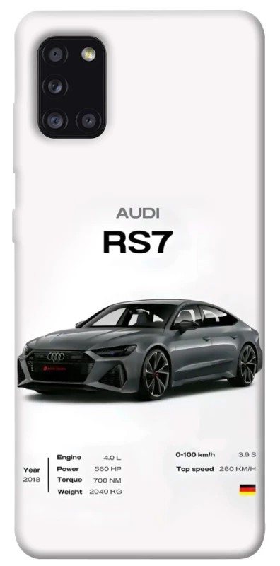 Чехол на Samsung Galaxy A31 Audi RS7 фото 1 из 1