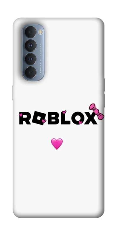 Чохол на Oppo Reno 4 Pro Roblox heart фото 1 з 1