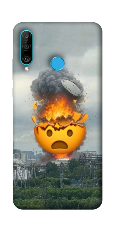 Чохол на Huawei P30 lite Moscow never sleeps ver.2 фото 1 з 1