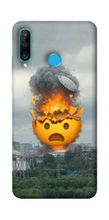 Чохол на Huawei P30 lite Moscow never sleeps ver.2 фото 1 з 1