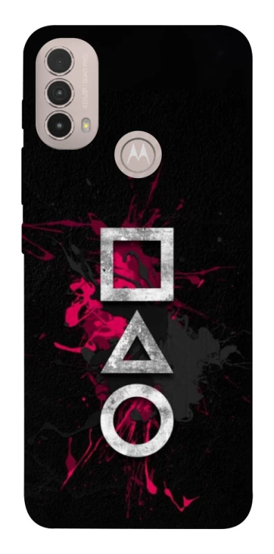 Чехол на Motorola Moto E40 Square Sentence фото 1 из 1