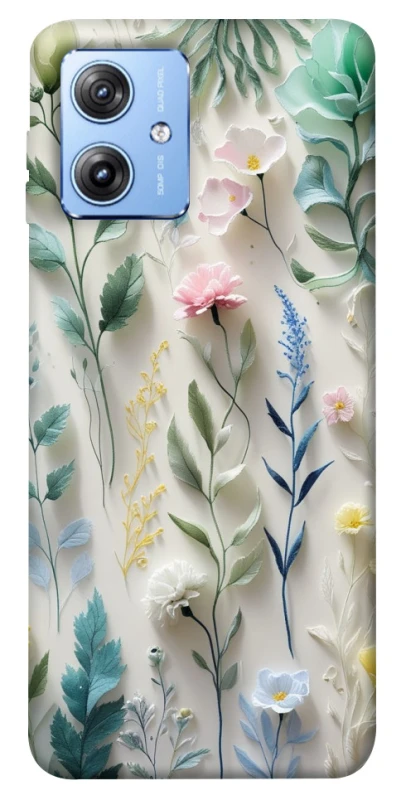 Чохол на Motorola Moto G84 Floral design ver.3 фото 1 з 1