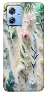 Чохол на Motorola Moto G84 Floral design ver.3 фото 1 з 1