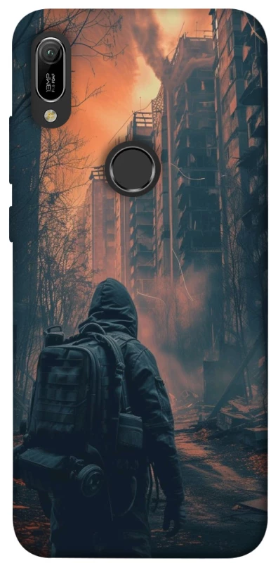 Чехол на Huawei Y6 (2019) Сталкер v8 фото 1 из 1