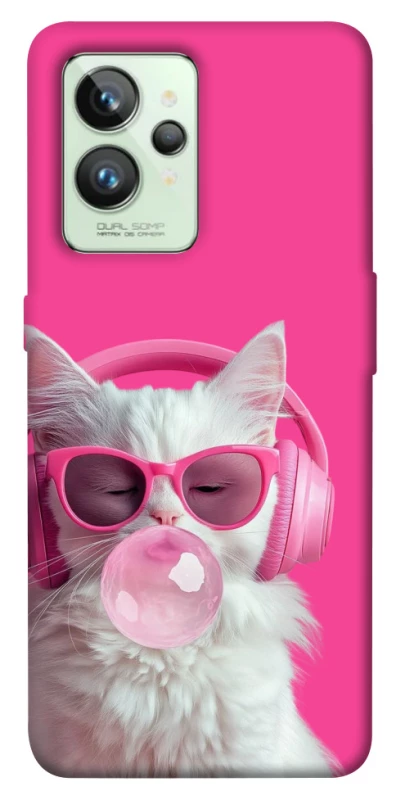 Чохол на Realme GT2 Pink kitty фото 1 з 1