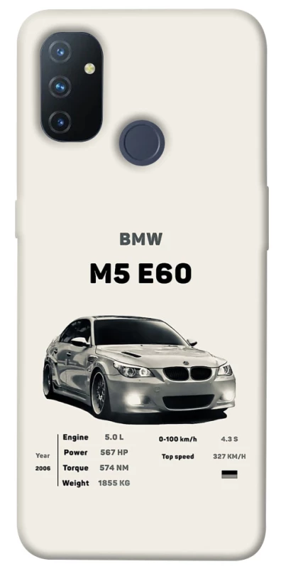 Чохол на OnePlus Nord N100 BMW M5 E60 фото 1 з 1