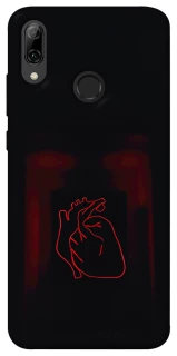 Чехол на Huawei P Smart (2019) Красное сердце фото 1 из 1