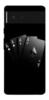 Чехол на Google Pixel 6 Black Cards фото 1 из 1