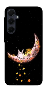 Чохол на Samsung Galaxy A35 Moon rabbit фото 1 з 1