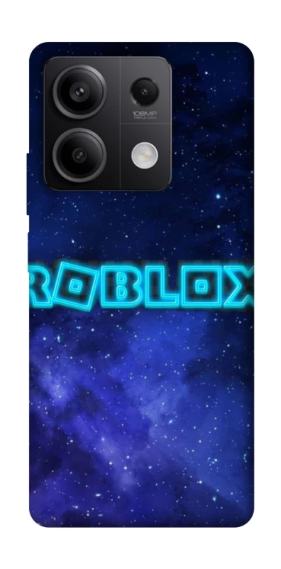 Чохол на Xiaomi Redmi Note 13 5G Roblox Space Logo Blue фото 1 з 1