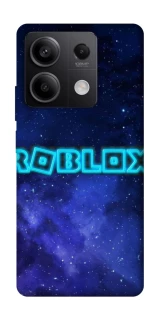 Чехол на Xiaomi Redmi Note 13 5G Roblox Space Logo Blue фото 1 из 1