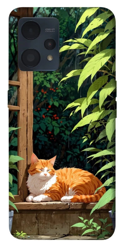 Чохол на Realme 9 4G / 9 Pro+ red cat фото 1 з 1