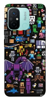 Чохол на Xiaomi Redmi 12C / Poco C55 Minecraft v5 фото 1 з 1