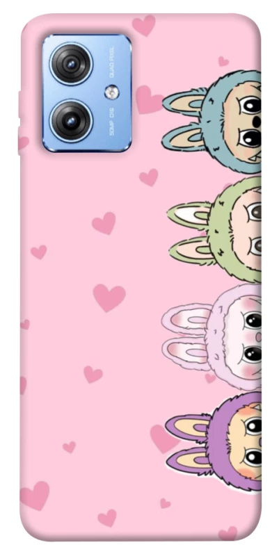 Чохол на Motorola Moto G84 All Labubu 4 фото 1 з 1