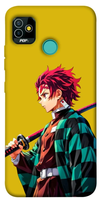 Чохол на TECNO POP 5 Tanjiro Kamado v2 фото 1 з 1