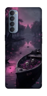 Чохол на Oppo Reno 4 Pro Boat and flamingo фото 1 з 1