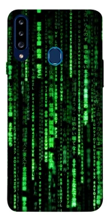 Чехол на Samsung Galaxy A20s Matrix Code фото 1 Чехол на Samsung Galaxy A20s Matrix Code фото 1 из 1