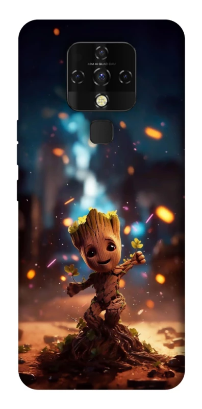 Чохол на TECNO Camon 16 SE Baby Groot v3 фото 1 з 1
