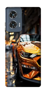 Чохол на Motorola Edge 50 Golden sports car фото 1 з 1