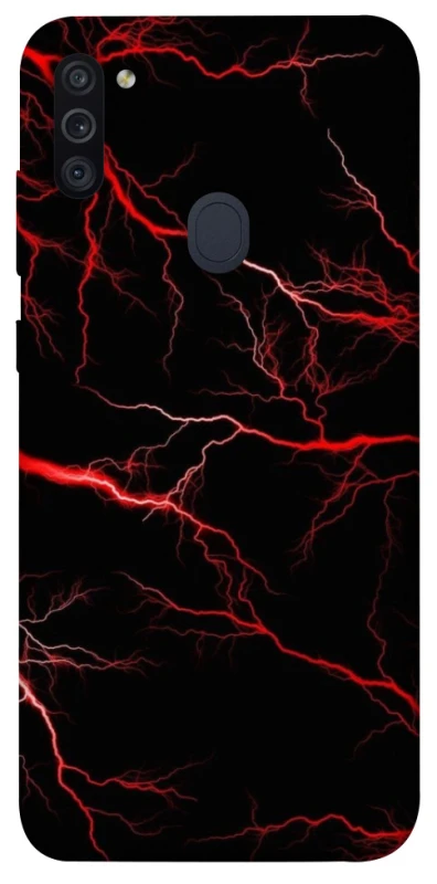 Чехол на Samsung Galaxy M11 Красная молния фото 1 из 1