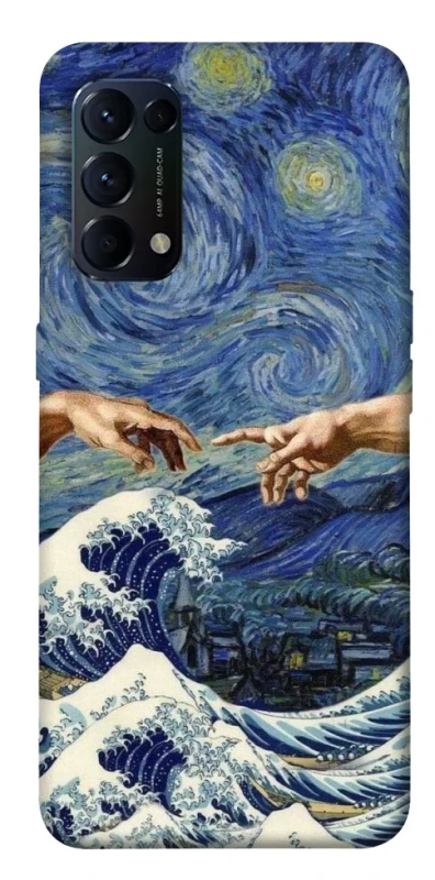 Чохол на Oppo Reno 5 4G Art collage ver.7 фото 1 з 1