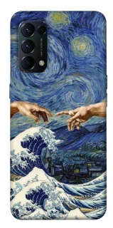 Чехол на Oppo Reno 5 4G Art collage ver.7 фото 1 из 1