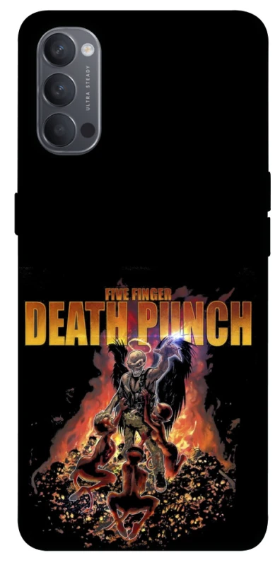 Чохол на Oppo Reno 4 Five finger death punch фото 1 з 1