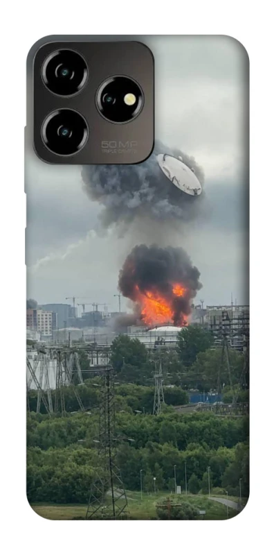 Чохол на ZTE Blade V50 Design 4G Moscow never sleeps ver.4 фото 1 з 1