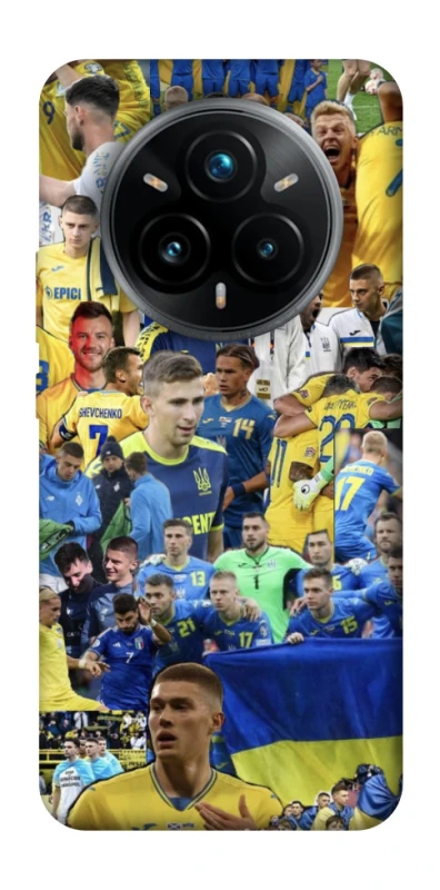 Чохол на Realme 14 Pro+ UA-Football ver.6 фото 1 з 1
